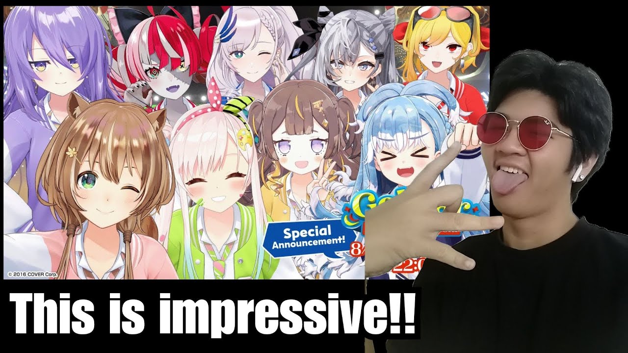 【3D LIVE】Gebyar hololive Indonesia with all of holoID! #GebyarholoID SONGS REACTION!!!!!!!
