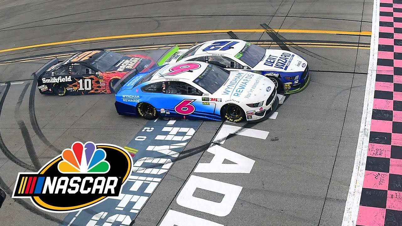 Ryan Blaney edges Ryan Newman at Talladega in unbelievable photo finish | Motorsports on NBC