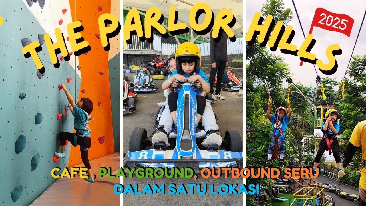 TEMPAT WISATA HITS DI BANDUNG 2025‼️THE PARLOR HILLS BANDUNG | BANYAK WAHANA PERMAINAN SERU