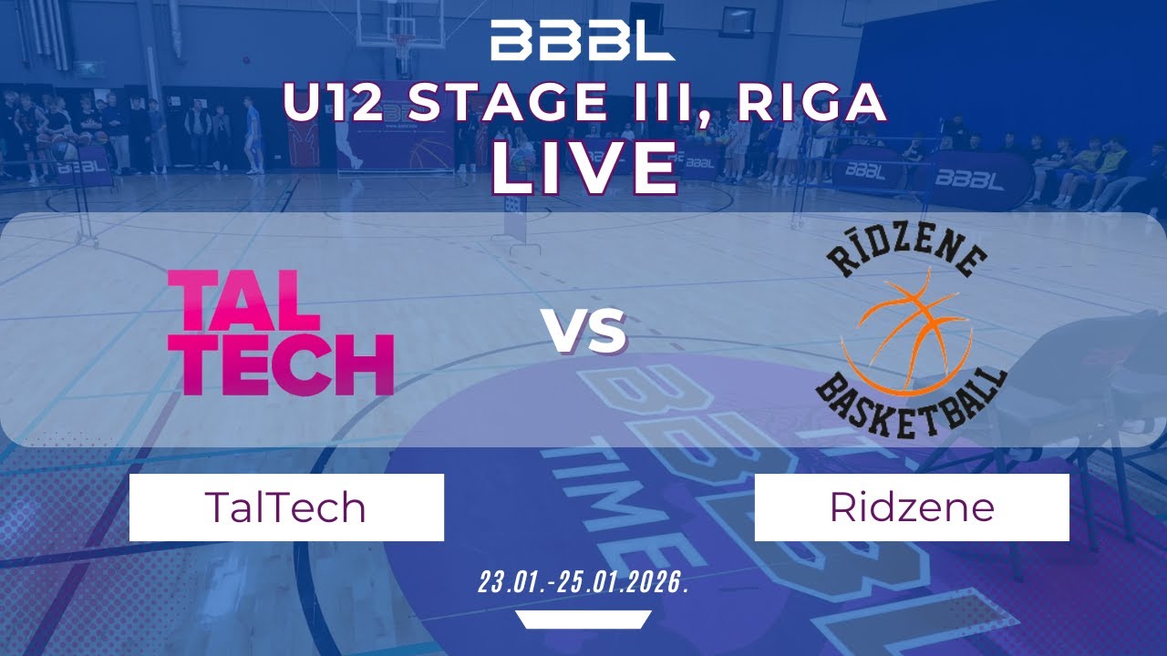 Taltech BS 2014 vs RBS Centrs 2014 | BBBL U12 | Stage III
