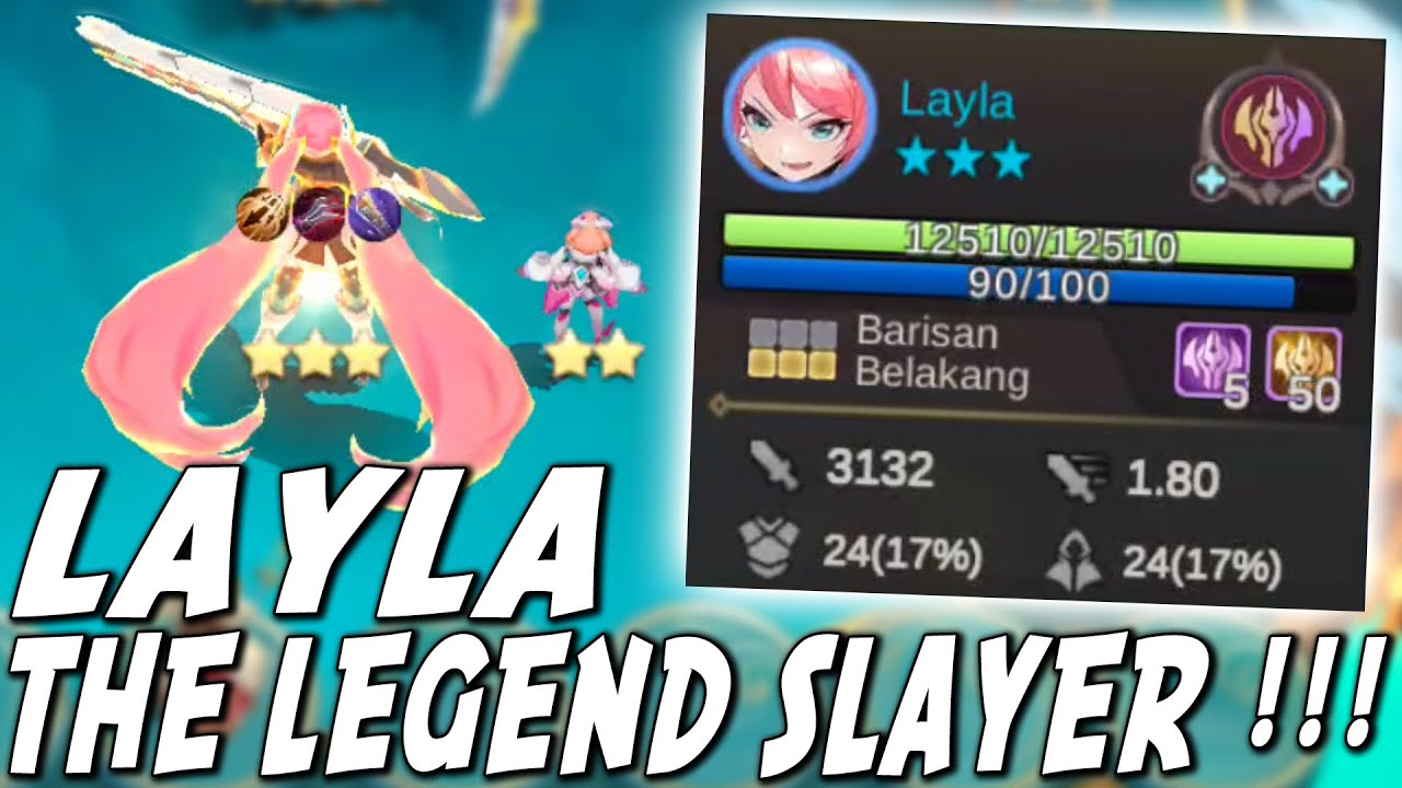 LAYLA TITAN IMMORTAL FULL STACK SEGALAK INI COY ! THARZ 3 HERO LEGEND LANGSUNG KANDAS BOY !!!