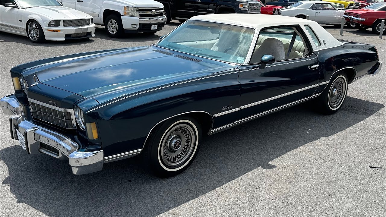 Test Drive 1975 Chevrolet Monte Carlo SOLD $8,950 Maple Motors #2211