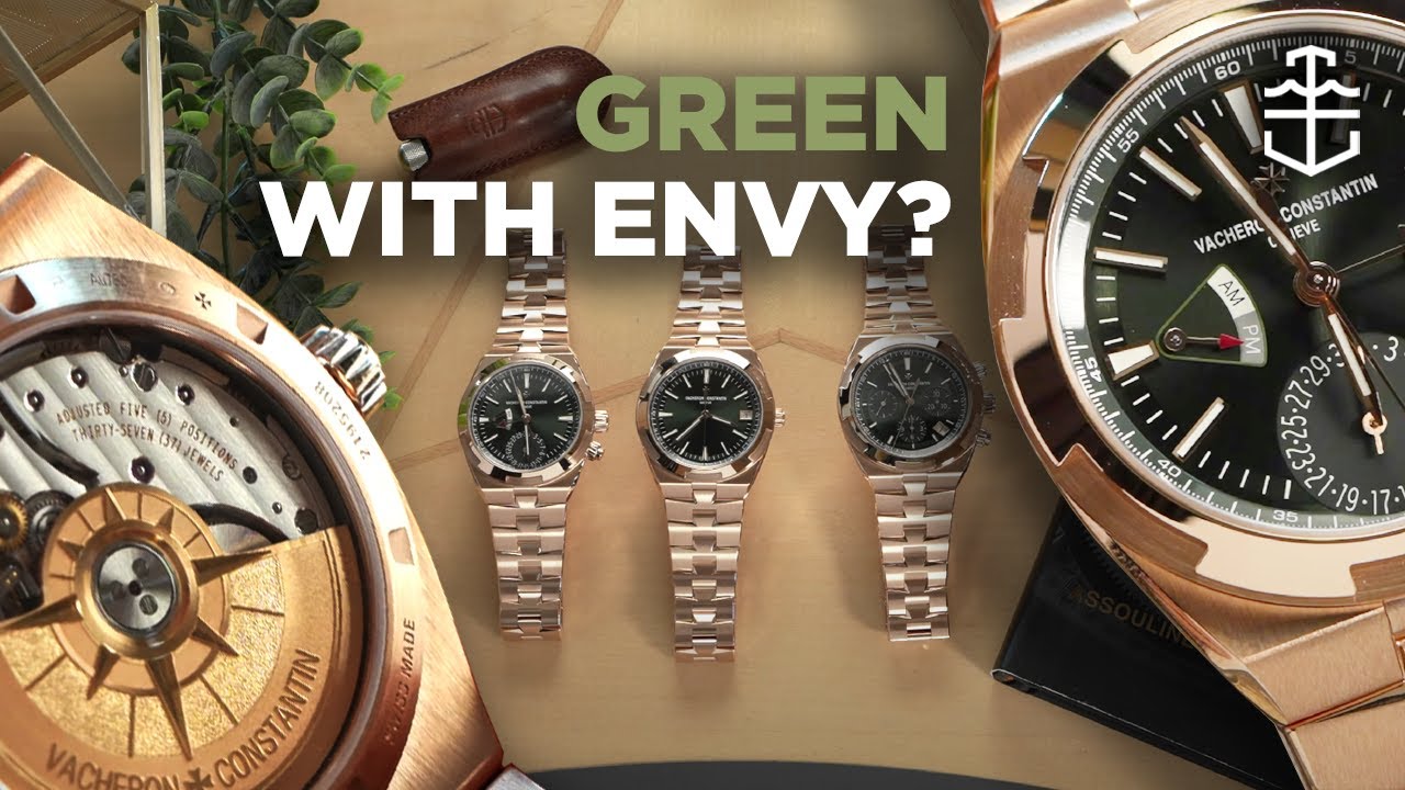 Vacheron Constantin Overseas welcomes green at Watches & Wonders 2024