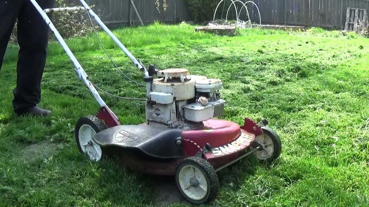 The Little mower that could and did!