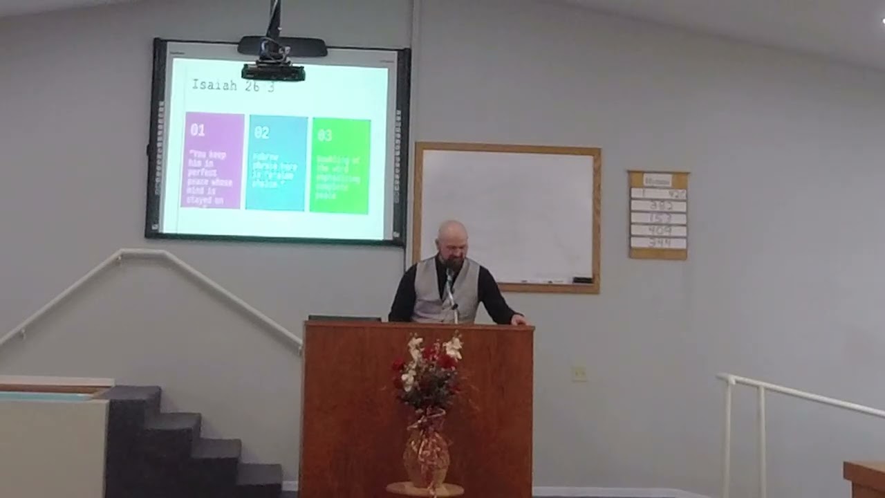 The Peace of Christ in Troubled Times 