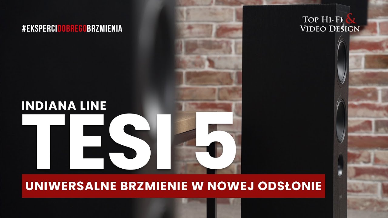 Indiana Line Tesi 5 &ndash; uniwersalne brzmienie w nowej odsłonie | prezentacja i recenzja Top Hi-Fi