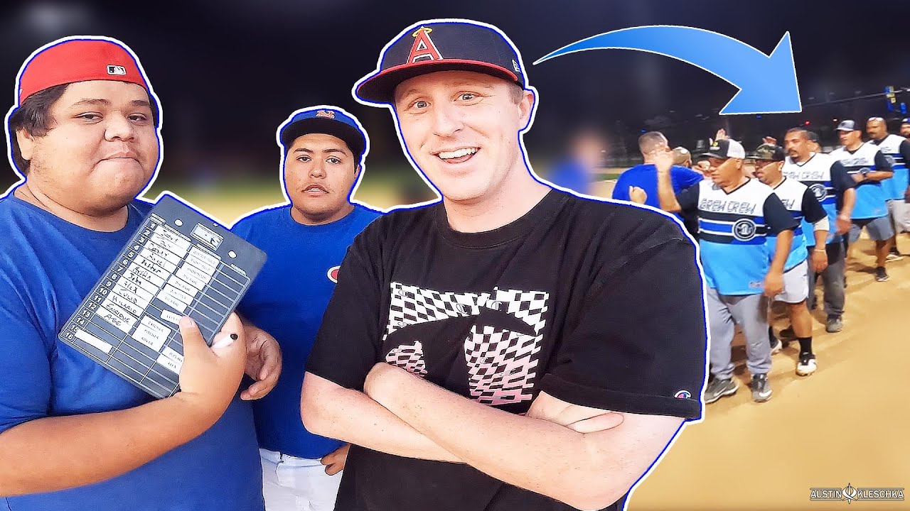 WE PLAYED ON AN ADULT SOFTBALL LEAGUE TEAM! | Kleschka Vlogs