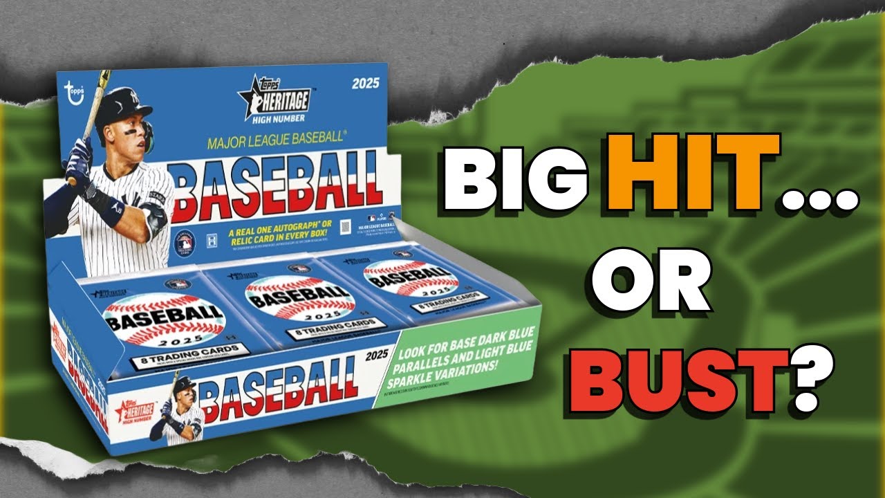 Topps Heritage High Number Baseball ⚾️ - RELIC, AUTO OR DUD?