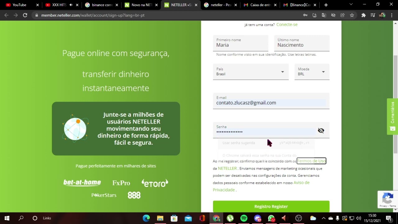 Como criar uma conta na NETELLER em 2022