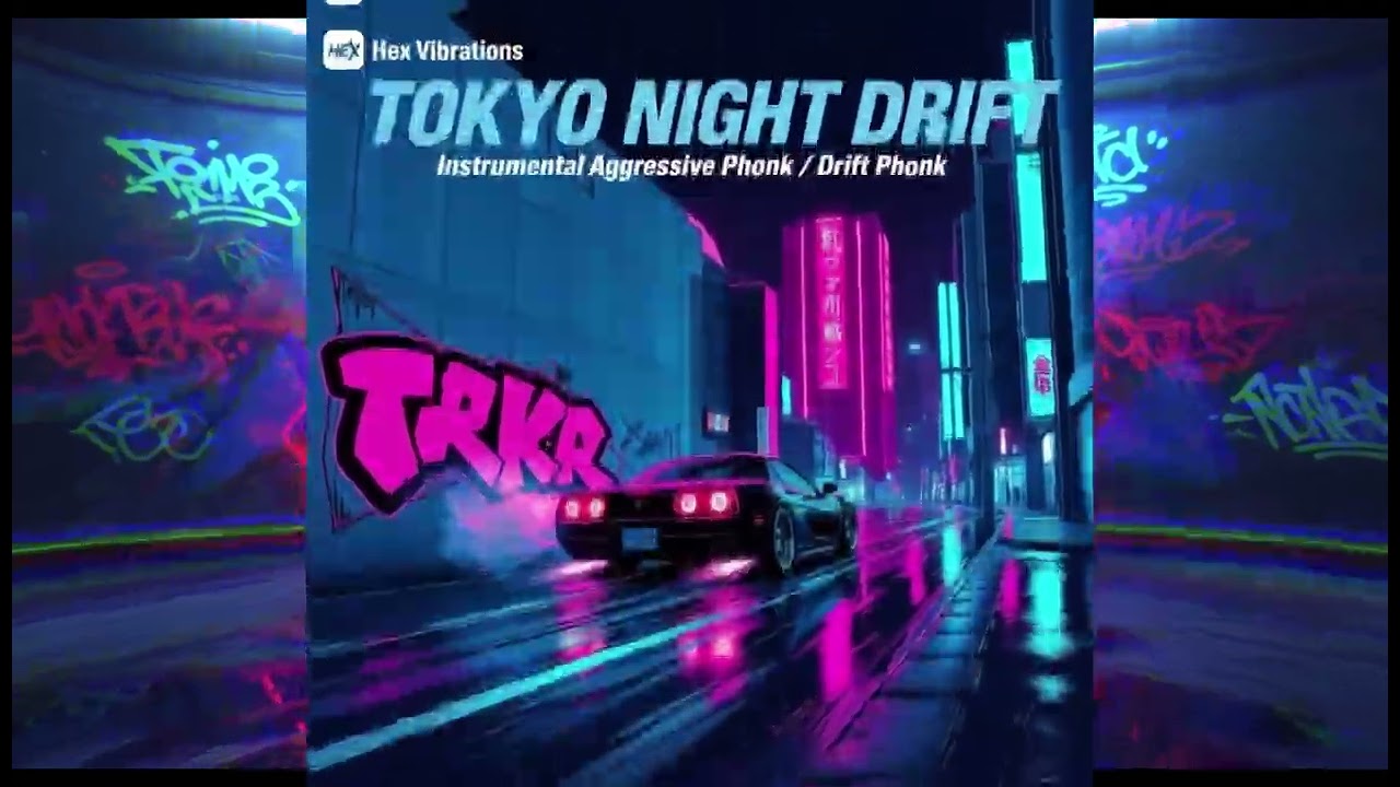 TOKYO NIGHT DRIFT 🏎️🏮 (Instrumental Aggressive Phonk / Drift Phonk)