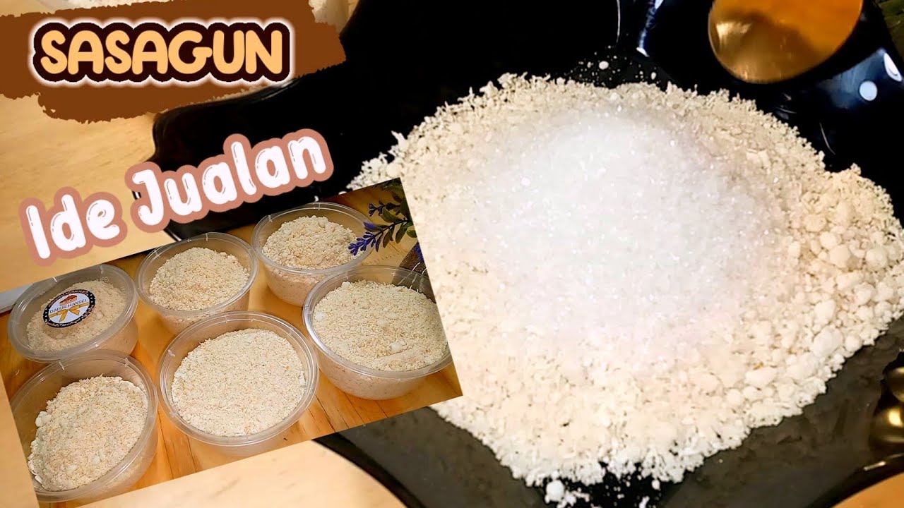 Cara membuat SASAGUN Hanya 2 Bahan dijamin Anti Gagal || ide jualan ||