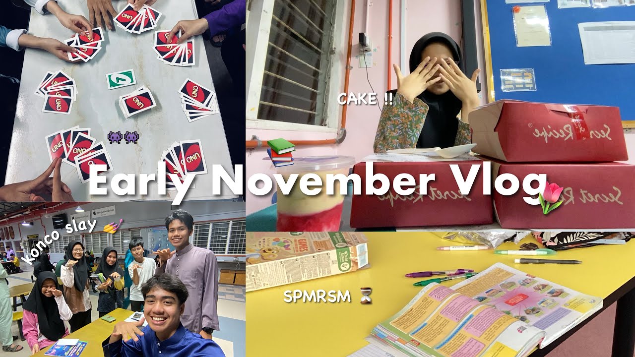Early November Vlog 🆙🌷!! | mrsm Taiping