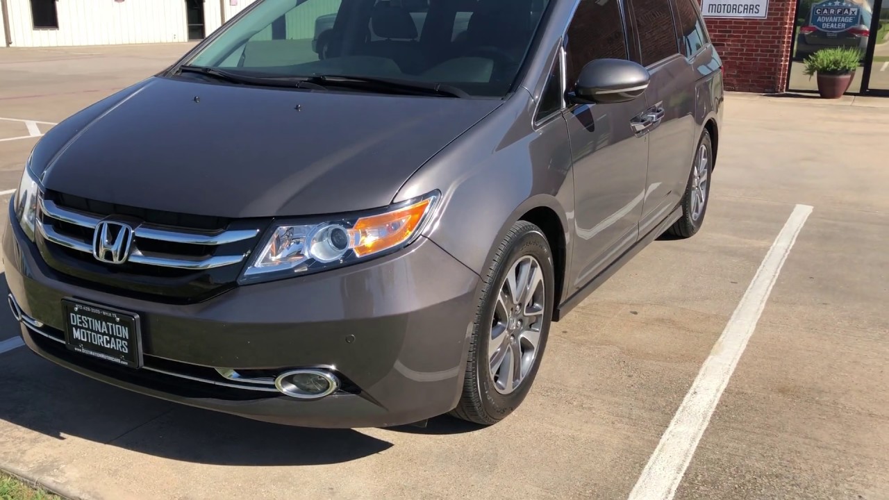 2015 Honda Odyssey Touring Elite