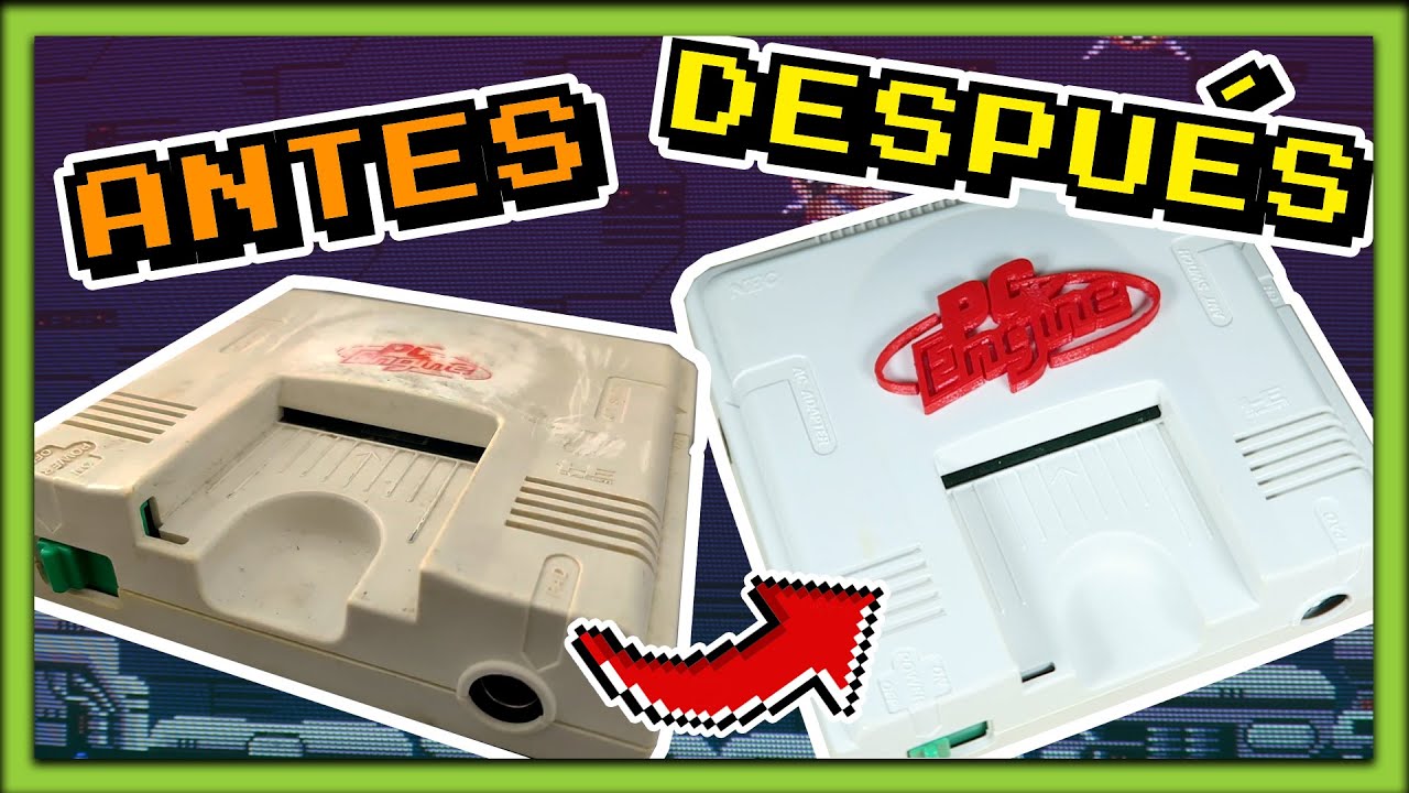 RESTAURACIÓN DE ESTA PC ENGINE | SE CONVIERTE EN LA MEJOR PCENGINE DEL MUNDO | MOD RGB Y BLANQUEO