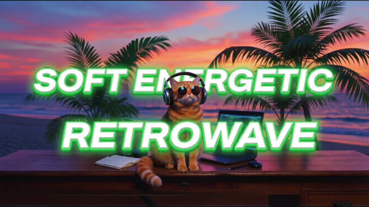 Soft Energetic Retrowave | Productive Coding & Focused Study Mix 2026