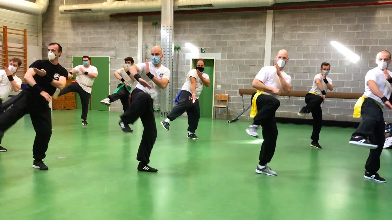 Wing Chun Nivelles entraînement début octobre 2020