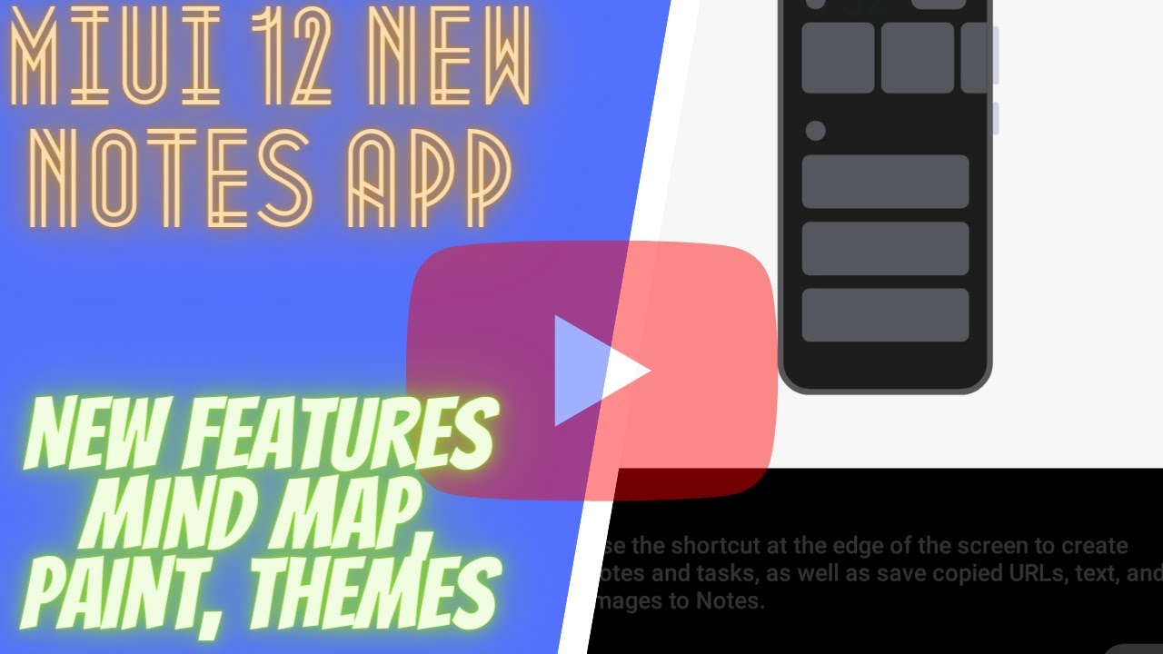 MIUI 12.5 Global Notes App Update | New Features | For All Xiaomi Devices