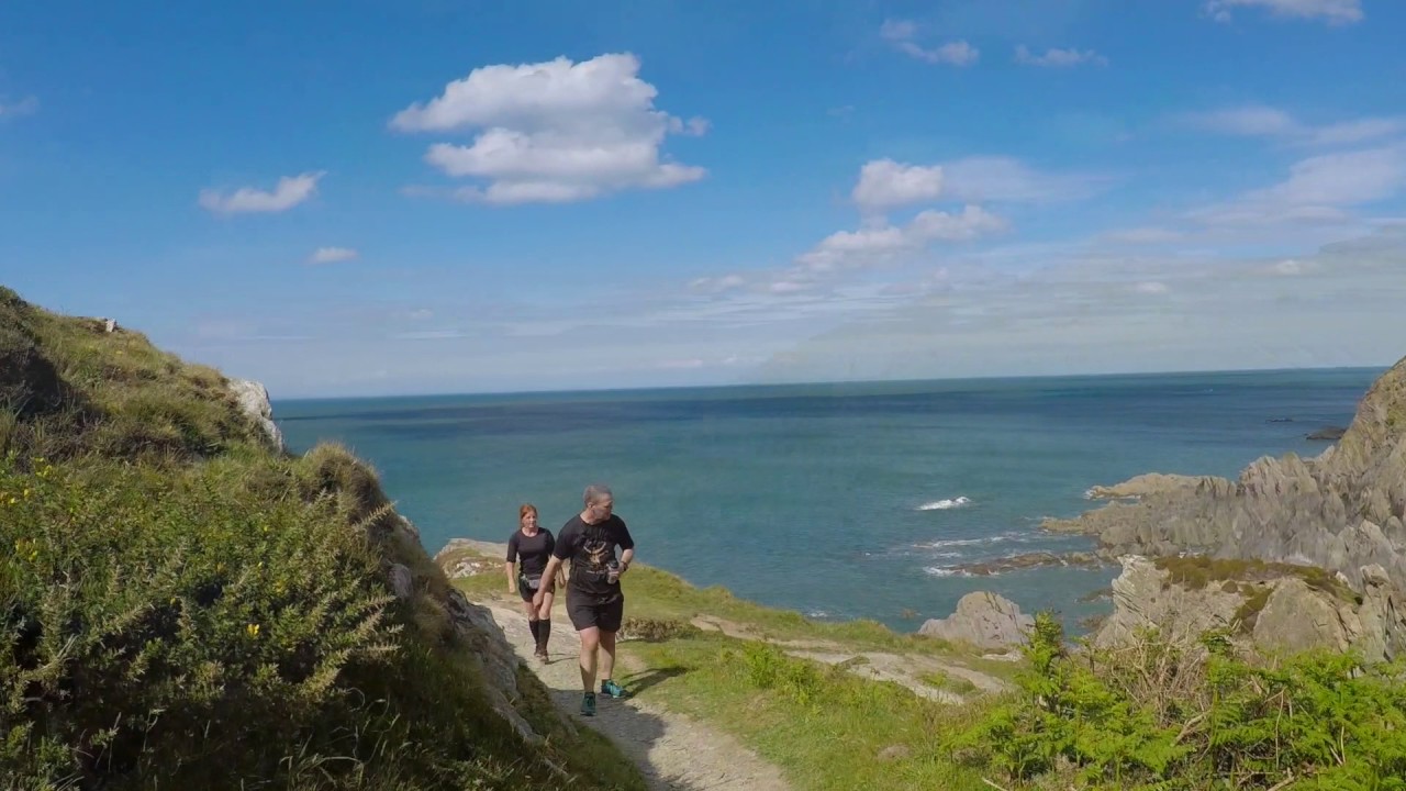 Trail run from Ilfracombe to Woolacombe