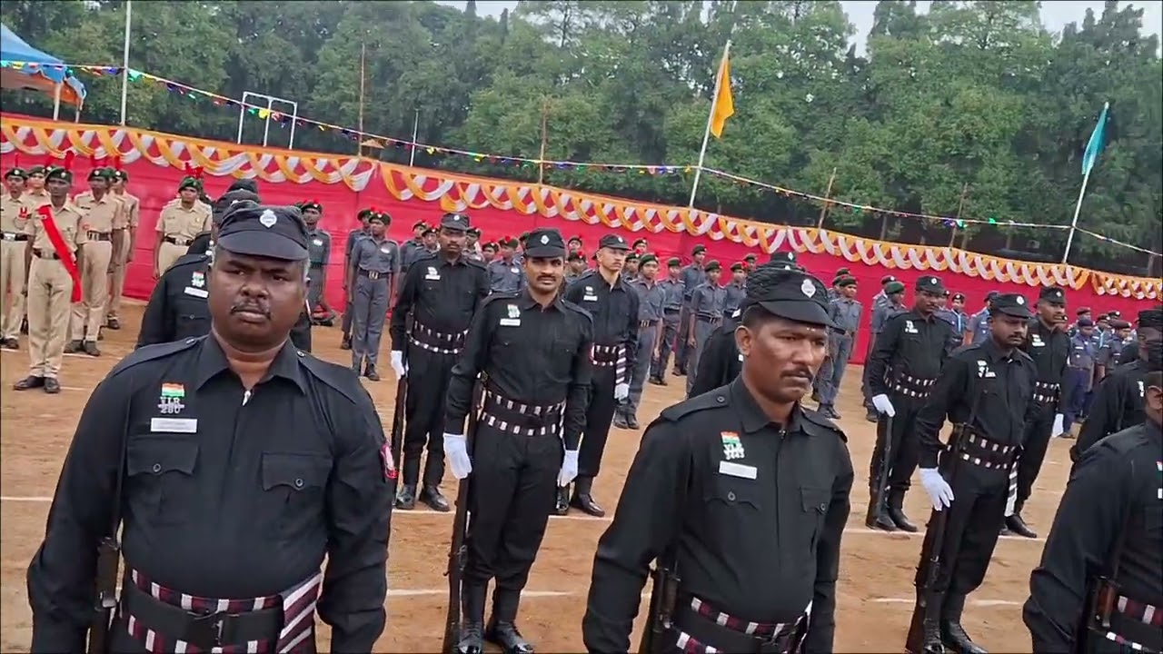77th Republic day celebration at Nethaji stadium 