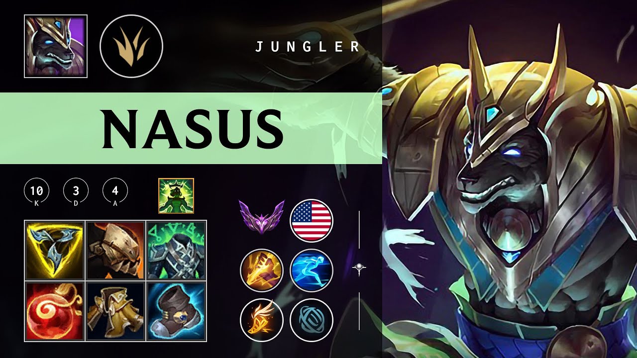 Nasus Jungle vs Diana - NA Master Patch 26.03