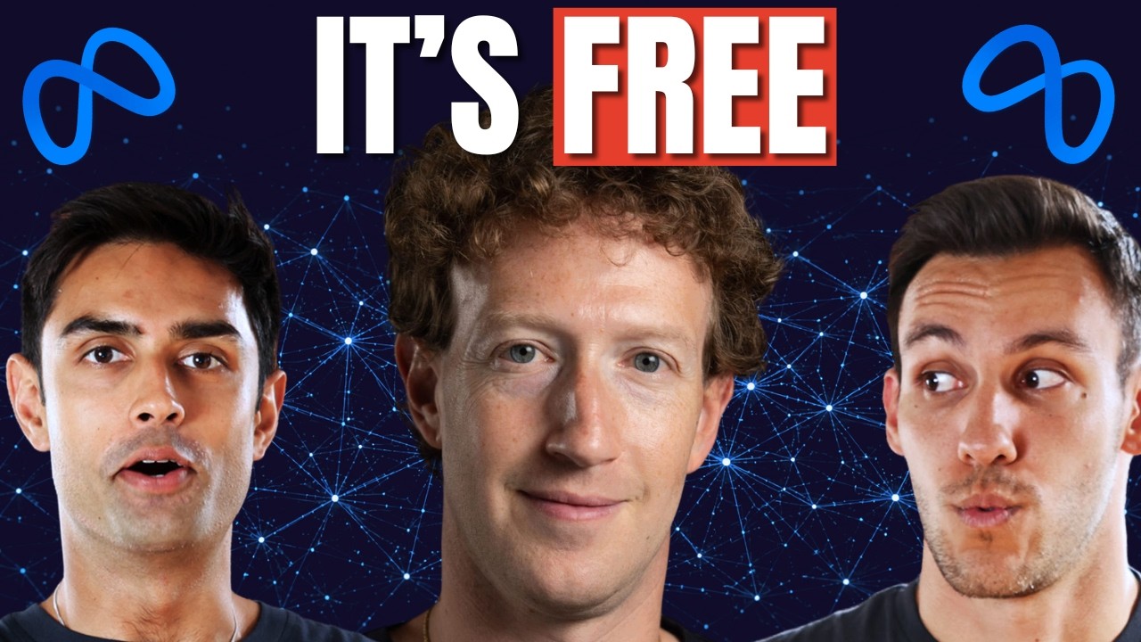 Zuck Just Released America's #1 Open Source Model
