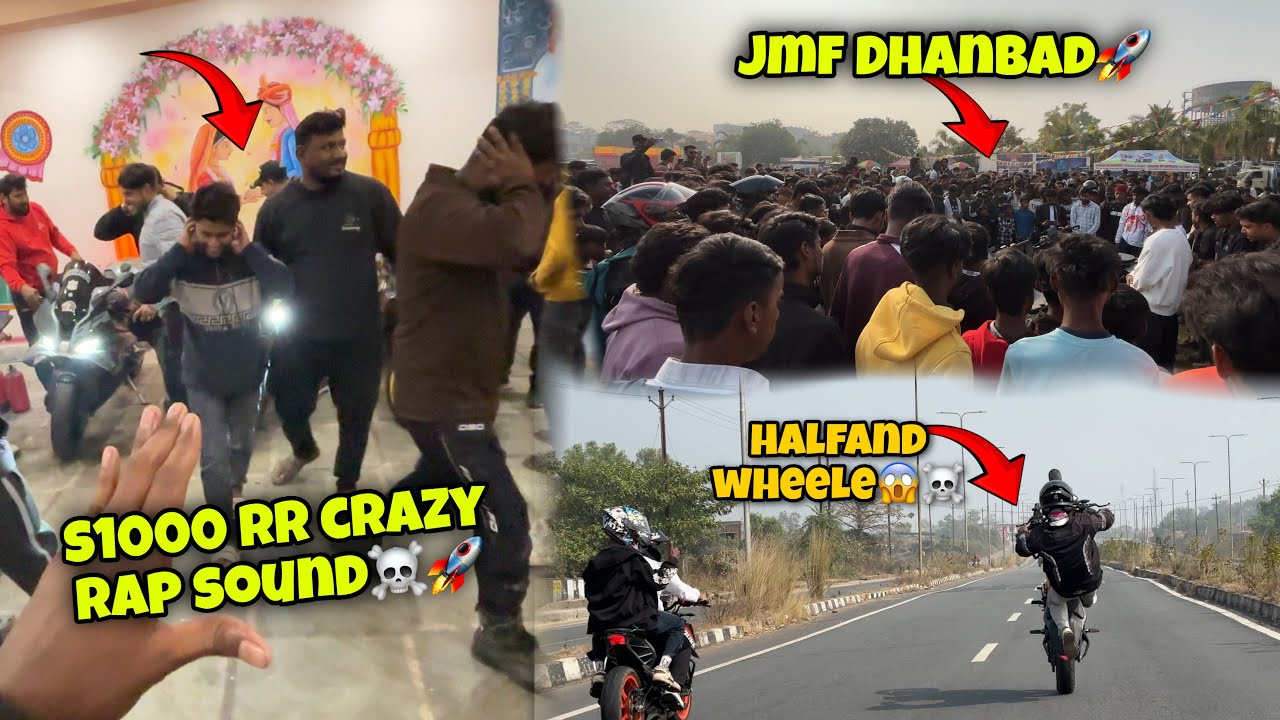S100 Rr Crzy sound 🚀☠️ omg fully halfand wheele 😱 jmf 2.0 crazy fans 🚀❤️‍🩹