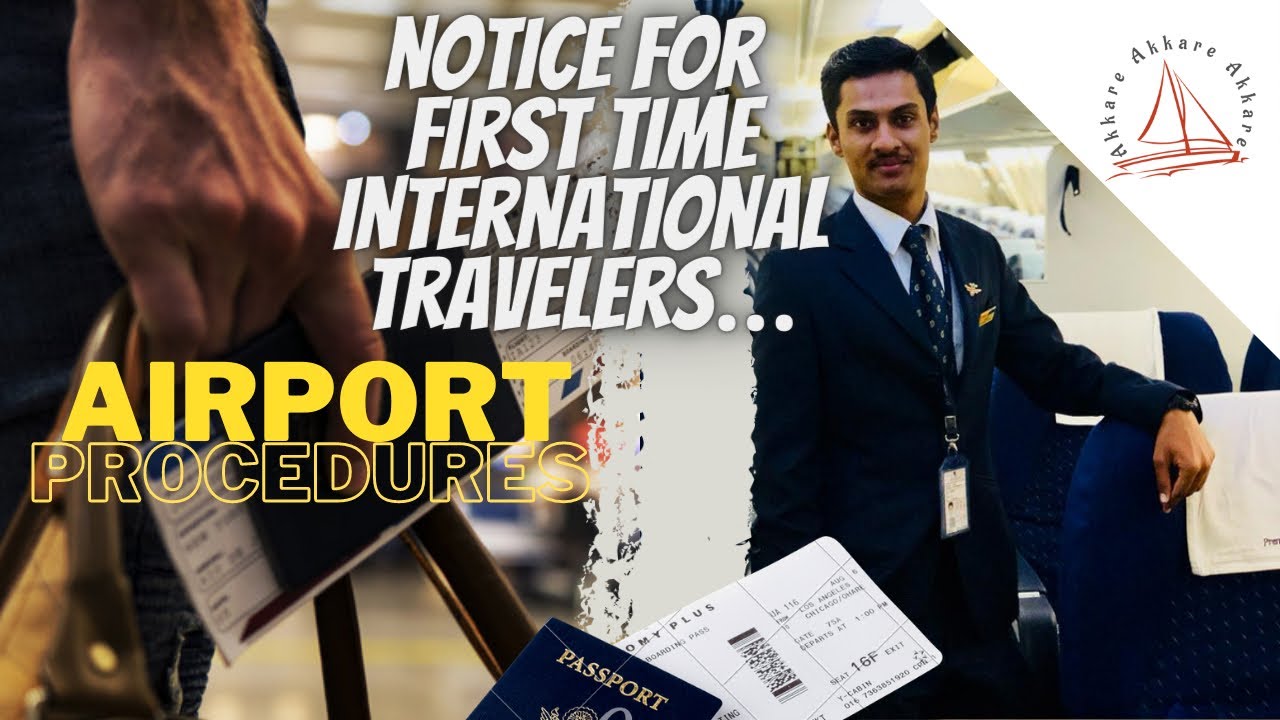 How to travel through airport internationally | Airport procedures | 2021