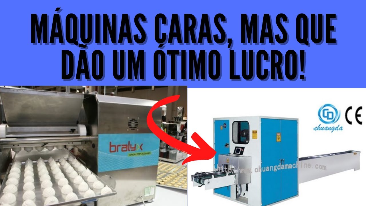 5 MÁQUINAS CARAS, MAS MUITO LUCRATIVAS