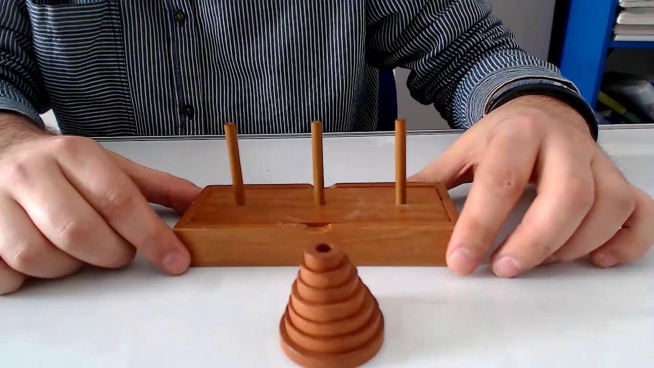 CURIOSIDADES MATEMÁTICAS, JUEGOS DE LÓGICA, TORRE HANOI, LOGIC GAMES