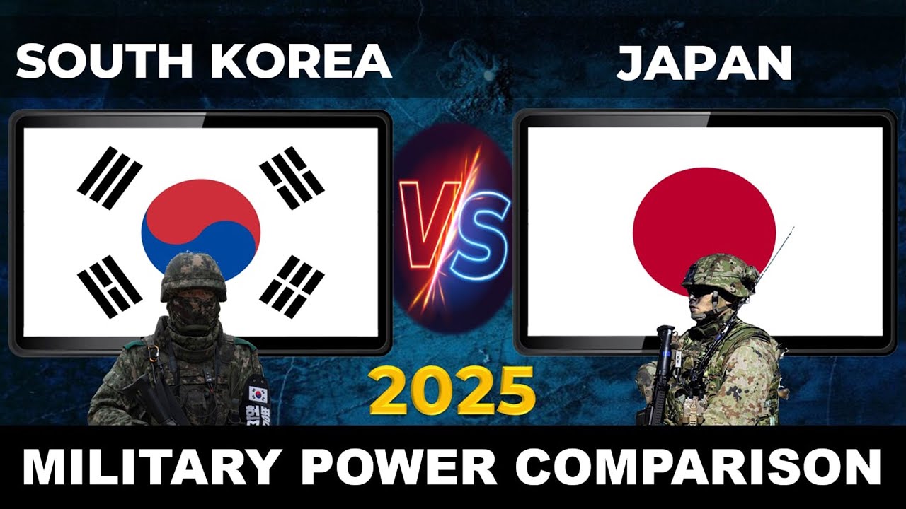 South Korea vs Japan Military Power 2025 | Japan vs South Korea Military Power 2025 | Defense Tube