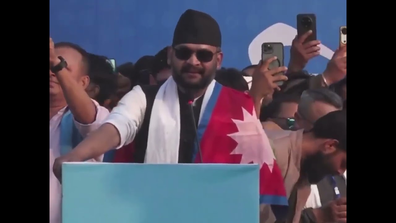 PROBABLE FUTURE PRIME MINISTER: BALEN SAH EFFECTIVE SPEECH IN JANAKPUR NEPAL