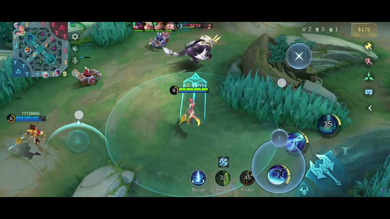 GAME PLAY SILVANA EXP - Mobile Legends