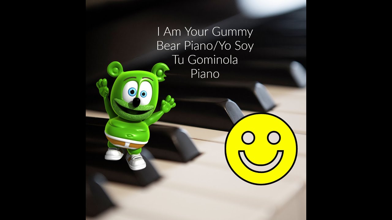 I Am A Gummy Bear - Christian Schneider, Gummib&auml;r on piano