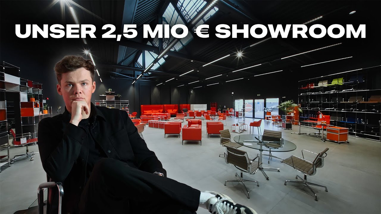 Ich zeige unseren 2,5 Millionen Euro Showroom!
