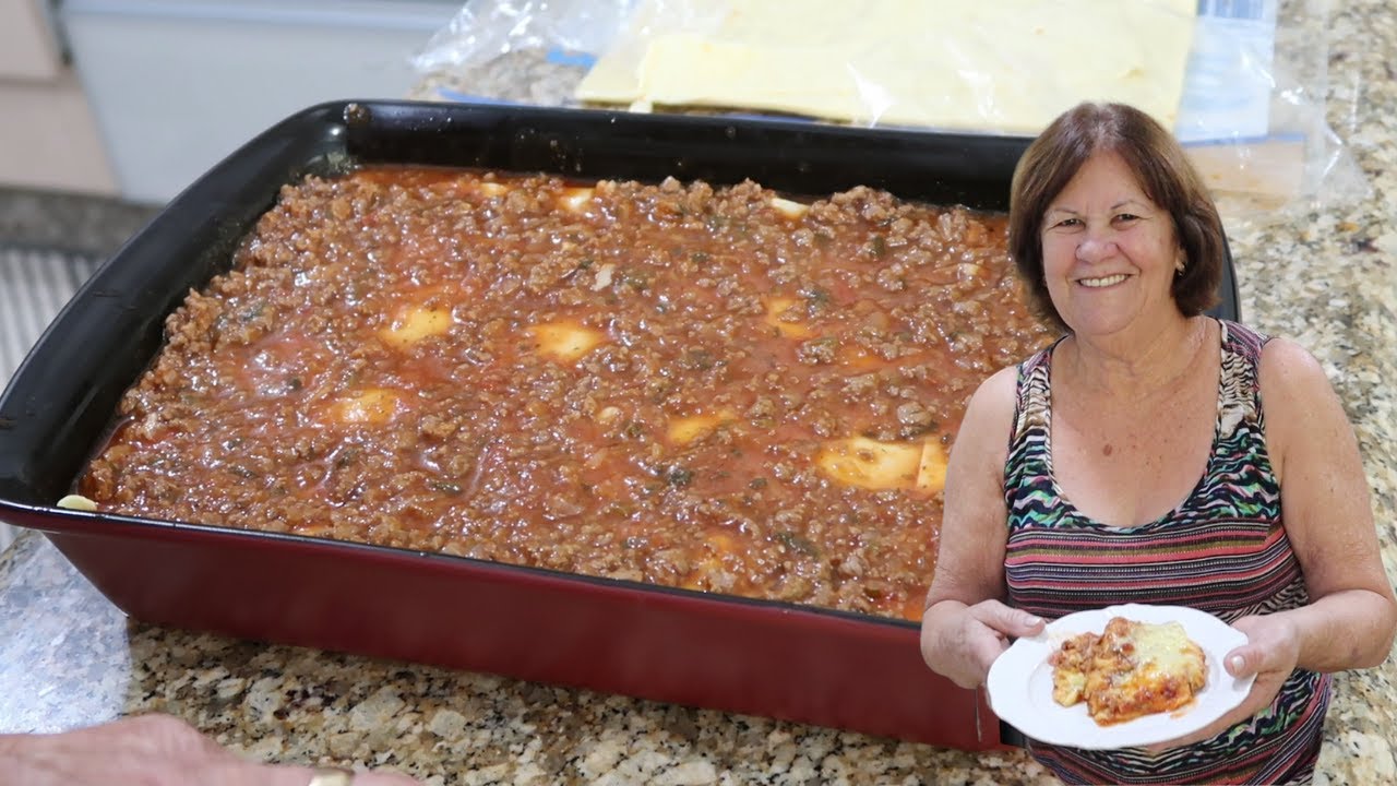 EXPERIMENTE FAZER ESSA LASANHA ASSIM PARA O NATAL - RECEITAS DA VÓ LURDES