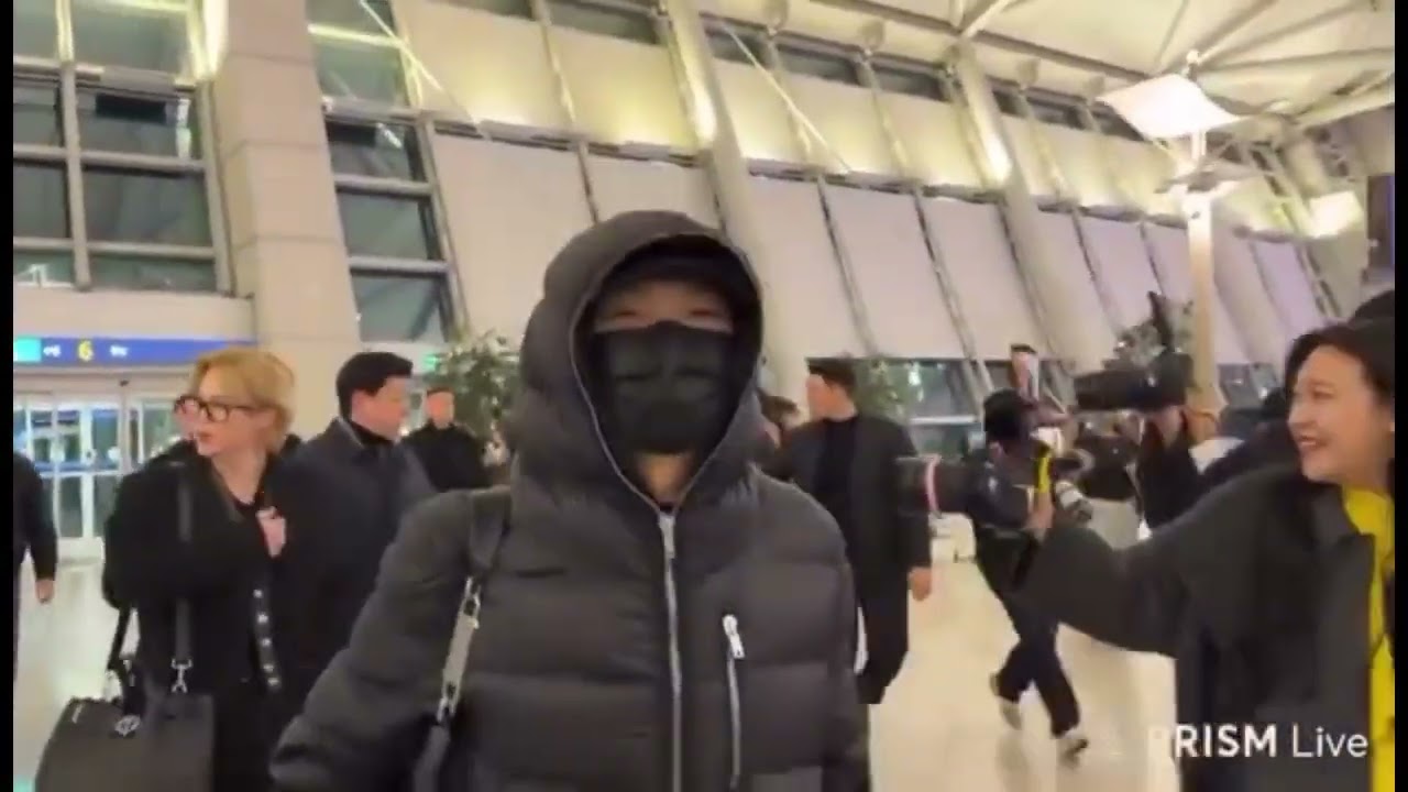 BTS,Incheon international airport