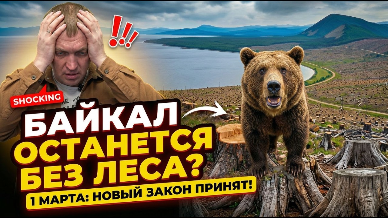 Наука vs Бизнес: битва за лес Байкала? #байкал #baikal #новости