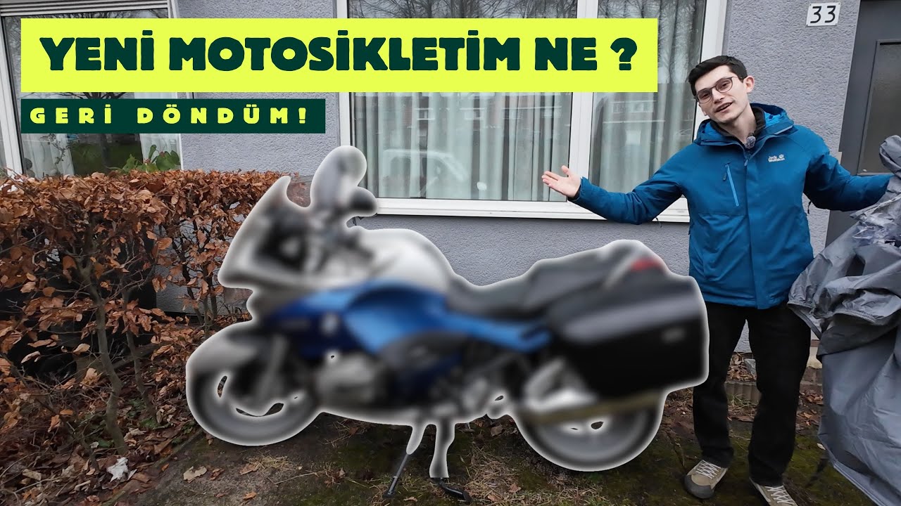 Yeni Motosikletim Ne? Hollanda'da Motosiklet Aldım!