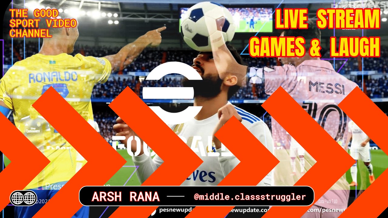 🔴 NOOB PLAYER 🔴 | Arsh Rana | efootball Live | Happy Valentine's Day To ALL | 🎯 Goal 2K Subs | Use 🎧