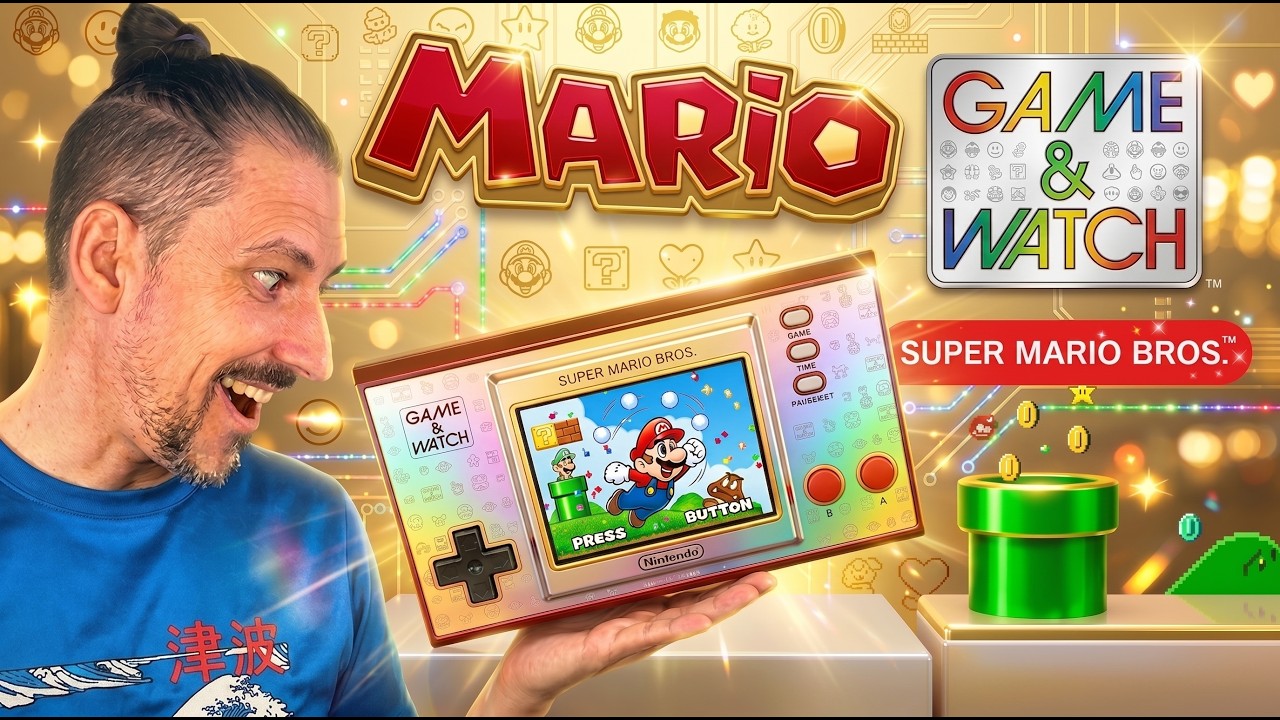 Esta Game & Watch de Mario no es una consola. Es un recuerdo.