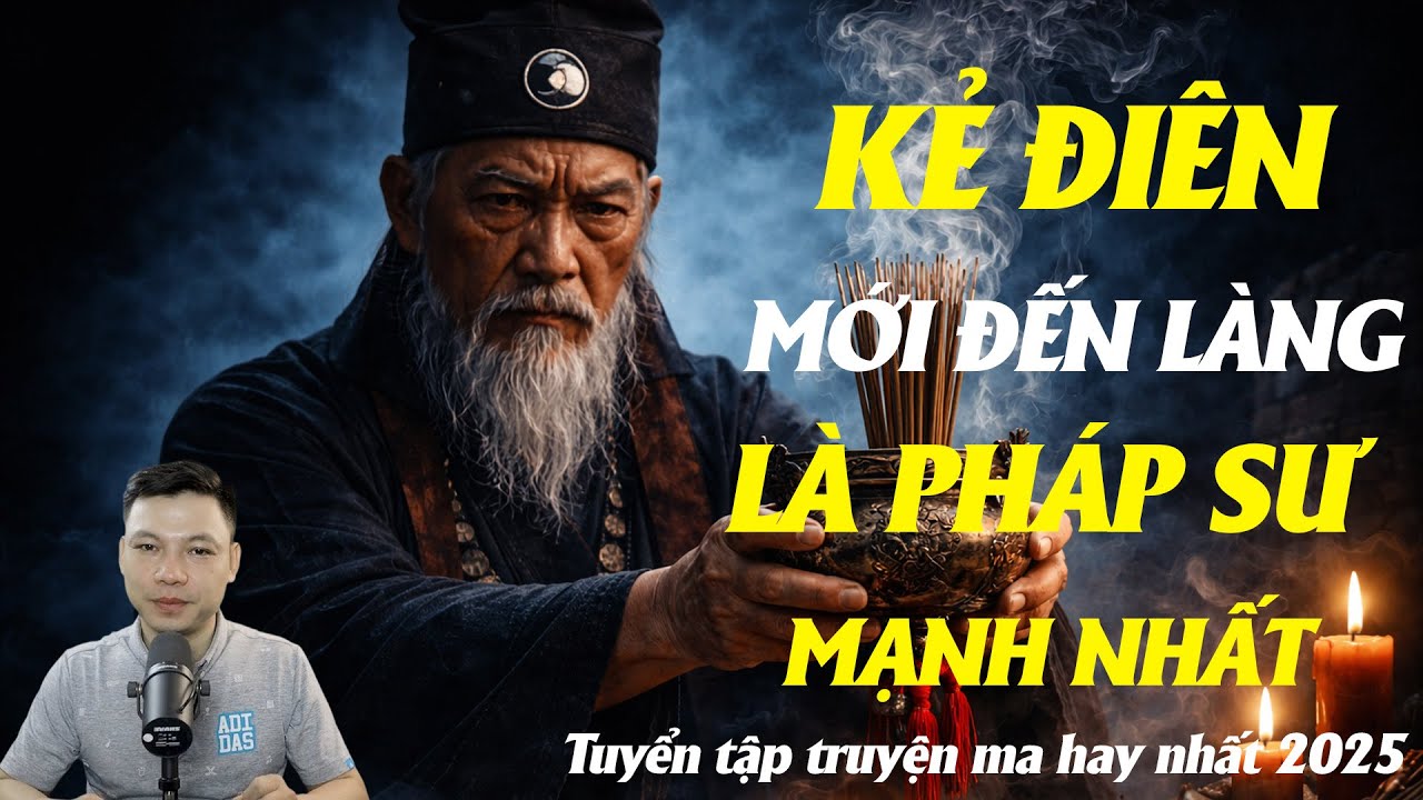 TRUYỆN MA ĐÌNH SOẠN : KẺ ĐIÊN MỚI ĐẾN LÀNG LÀ PHÁP SƯ MẠNH NHẤT