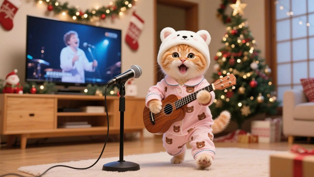 Ginger Kitten Wants King Crab, Mama Cat Prepares a Christmas Feast 🦀🎄🐱 | Funny Cat Videos