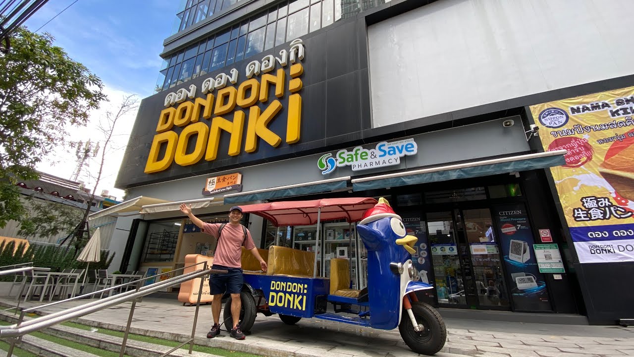 WE CAME TO BANGKOK! Donki is shockingly amazing here..