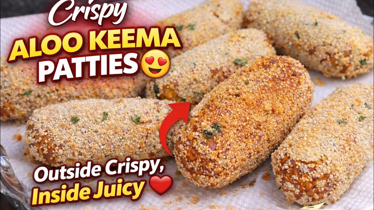 Street Style Aloo Keema Patties 🔥 | Ramzan Special Snack