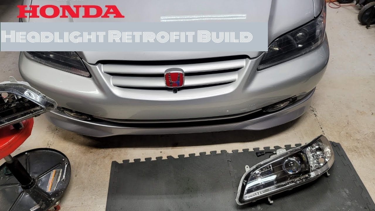 CG Accord Headlight Build
