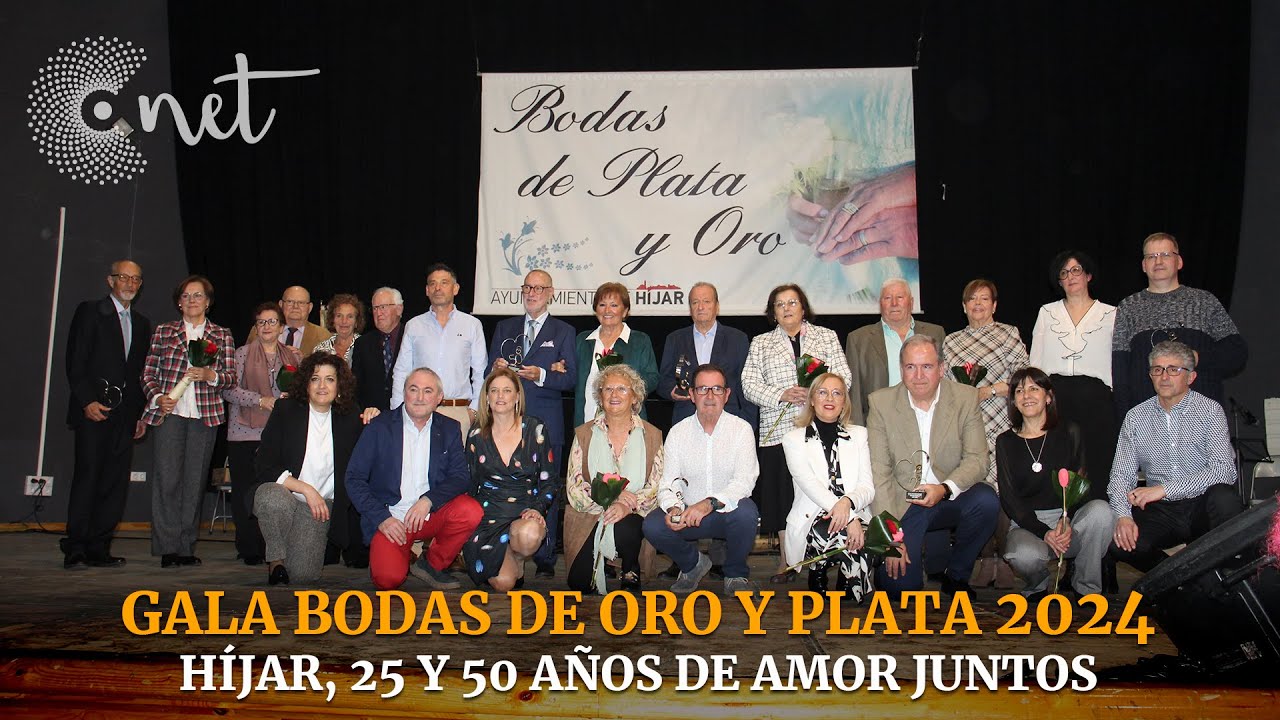 Bodas de ORO y PLATA en HÍJAR 2024