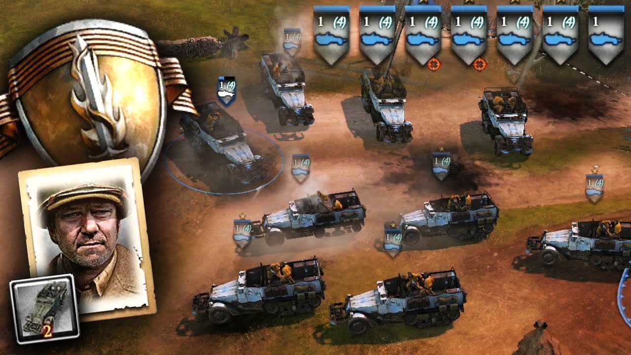 1 на 1 Миномётный полугусеничный спам [USF] [Потерянный планер] — Company of Heroes 2