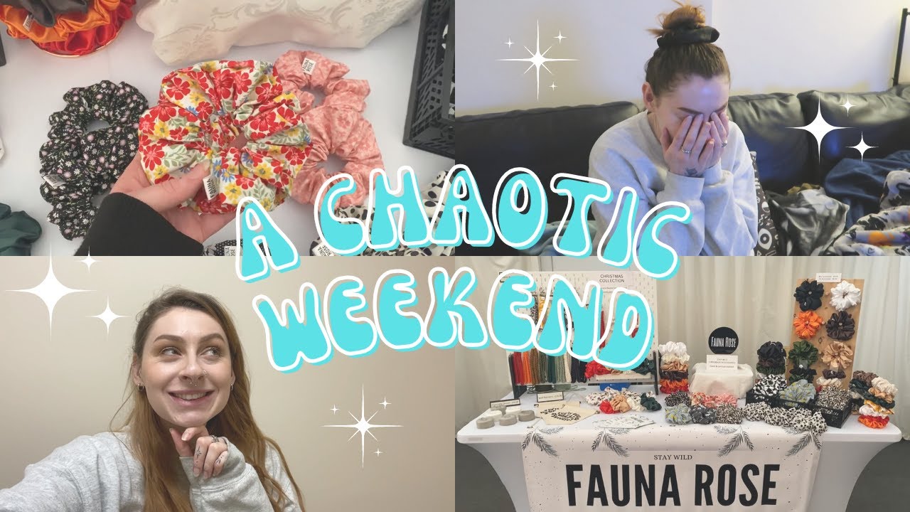 STUDIO VLOG #7 ☆ 2 MARKETS IN 1 WEEKEND?  | Fauna Rose ☆