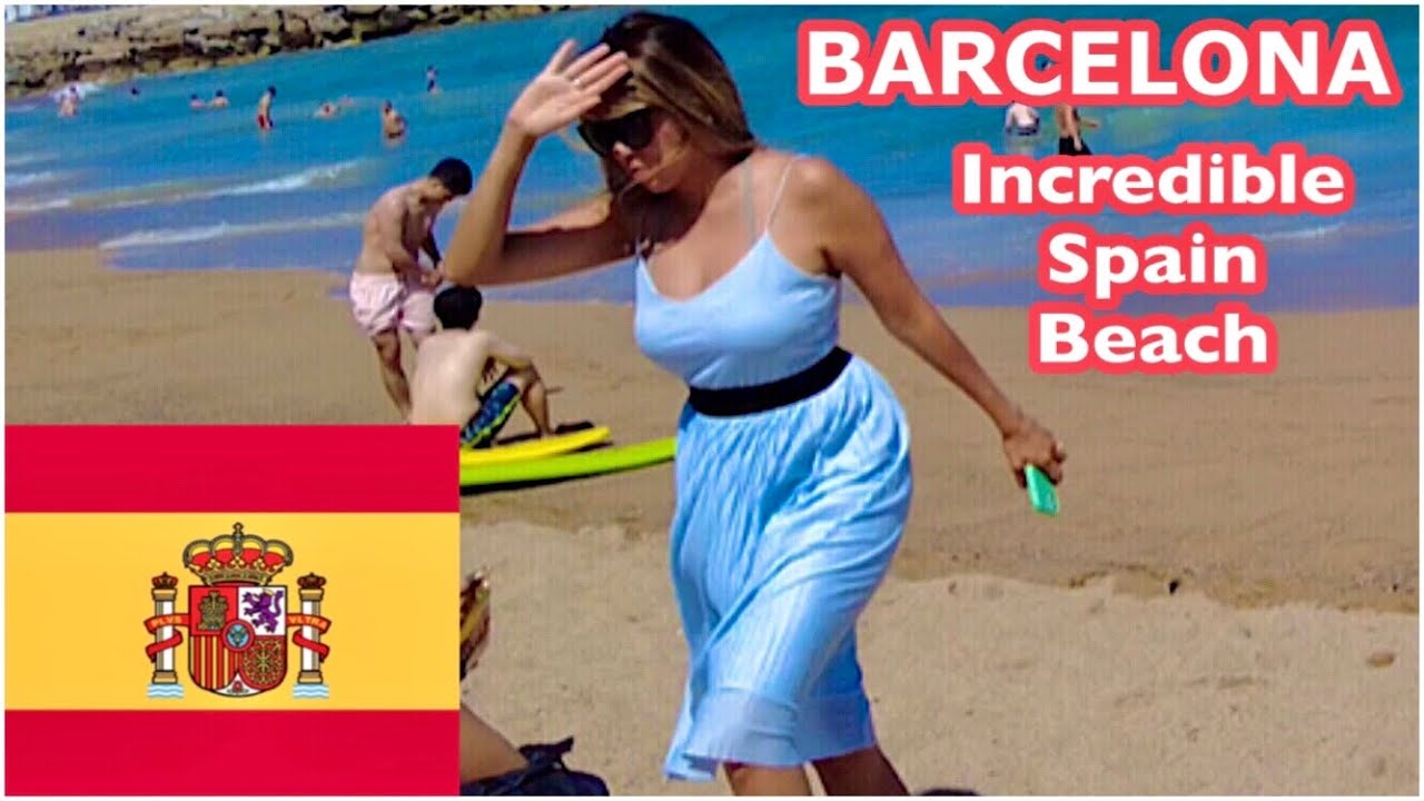 Barcelona Spain, Beach Walk, Incredible Summer 2022