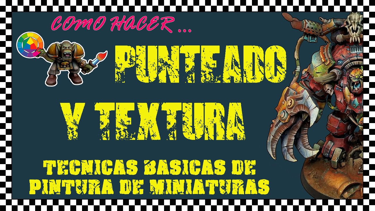 PUNTEADO Y TEXTURIZADO - Técnicas Básicas de Pintura, Vol 5